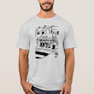 Camiseta Hombre de la Lollipop controla a los escolares con