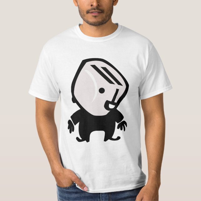 Camiseta Hombre de la tostadora (Anverso)