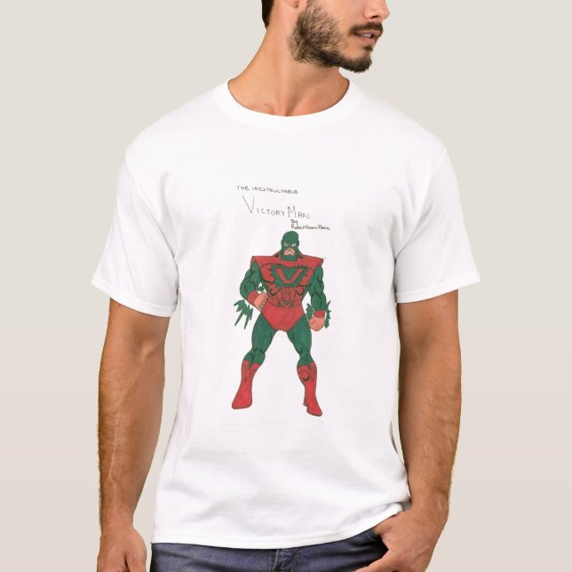 Camiseta Hombre de la victoria (Anverso)