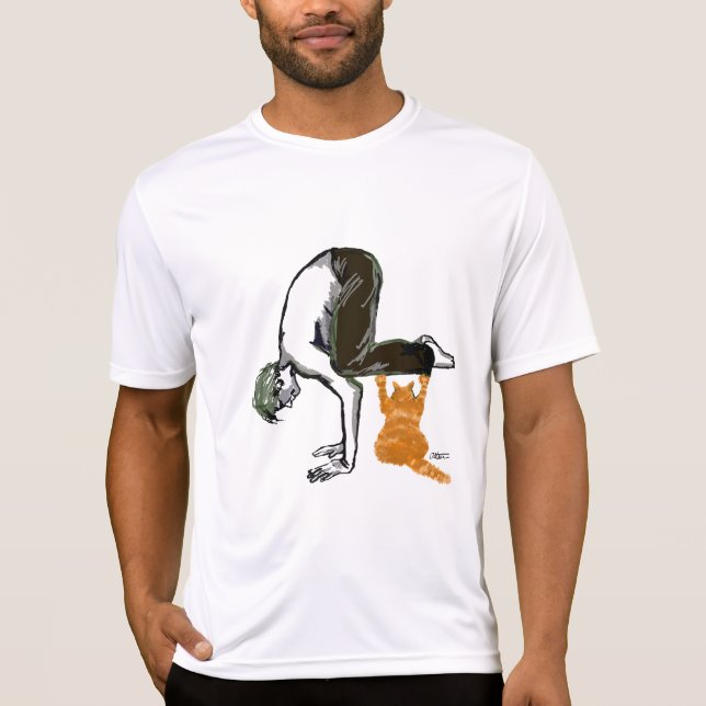 Camiseta Hombre de la yoga (Anverso)