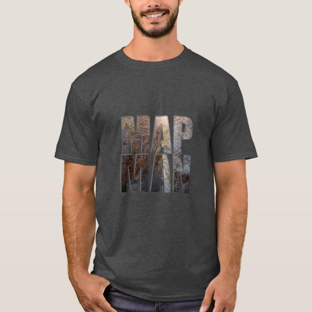 CAMISETA HOMBRE DE MAPA (Anverso)