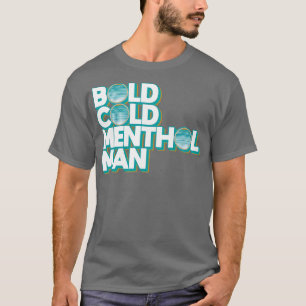 Camiseta Hombre de Menthol frío en negrita