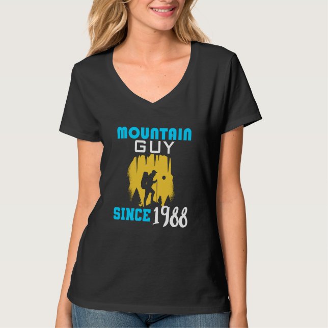 Camiseta Hombre de montaña desde 1988 (Anverso)