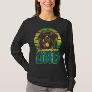 Camiseta Hombre de Newfie perro de Terranova papá 3