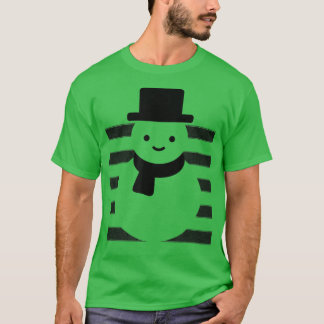 Camiseta Hombre de nieve, hombre de nieve, invierno, kawaii