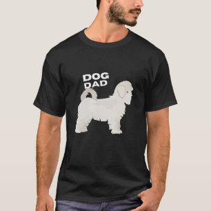 Camiseta Hombre de padre de perro maltés