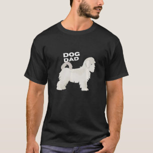 Camiseta Hombre de padre de perro maltés