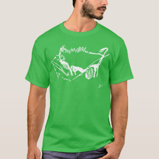 Camiseta Hombre de pájaro con amigo de pintura de la cueva 