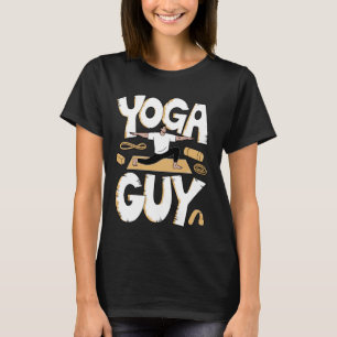 Camiseta Hombre de palo meditando Meditación Zen Namaste Yo