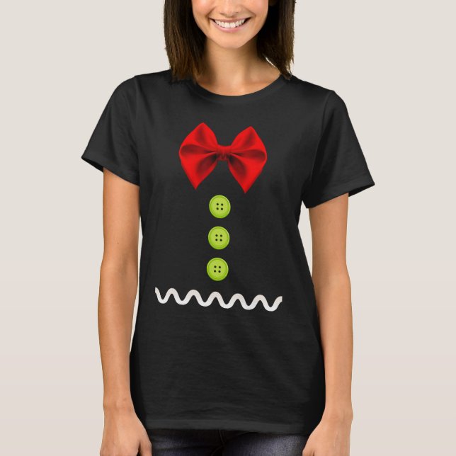 Camiseta Hombre De Pan De Gante Navidades Vestimenta Para N (Anverso)