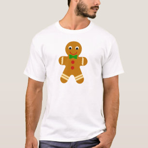 Camiseta Hombre de pan de jengibre