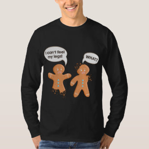 Camiseta Hombre de pan de jengibre cocina a Navidades feos 