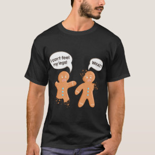 Camiseta Hombre de pan de jengibre cocina a Navidades feos 