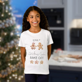 Camiseta Hombre de pan de jengibre Navidades Cocina Bake De