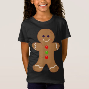 Camiseta Hombre de pan de jengibre Navidades Cookie hace fe