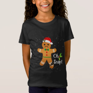 Camiseta Hombre de pan de jengibre - Oh Navidades graciosos