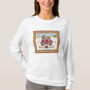 Camiseta Hombre de pan de jengibre y mujer