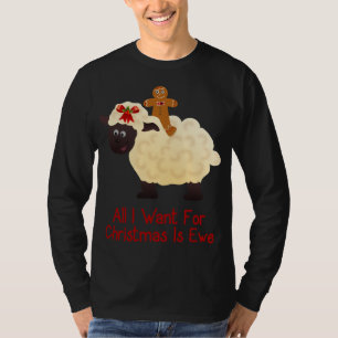Camiseta Hombre de pan de jengibre y oveja todo lo que quie