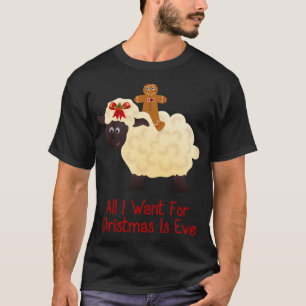 Camiseta Hombre de pan de jengibre y oveja todo lo que quie