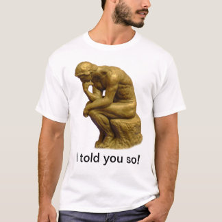 Camiseta Hombre de pensamiento