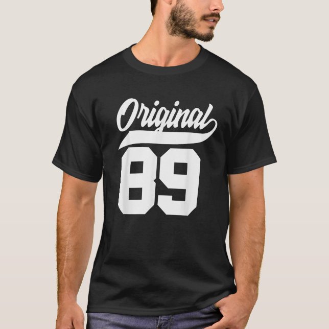 Camiseta Hombre de regalo de cumpleaños 34 mujer original d (Anverso)