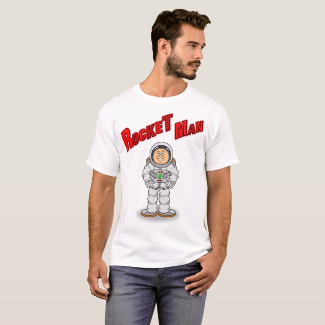 Camiseta Hombre de Rocket (Anverso completo)