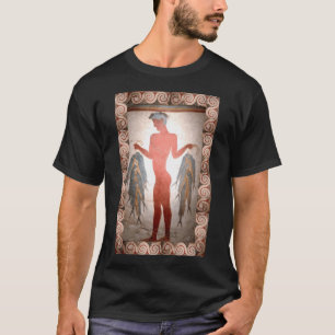 Camiseta Hombre de Santorini con pescado