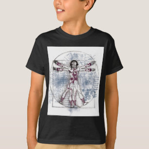 Camiseta HOMBRE de U.V (hombre universal de Vitruvian)