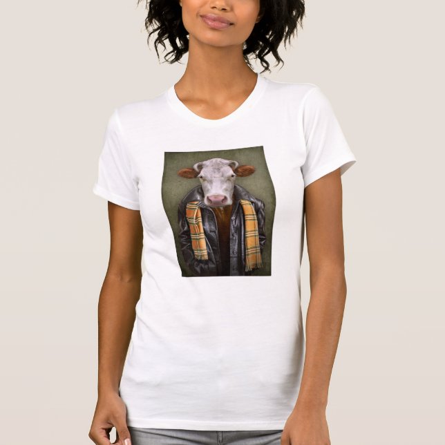 Camiseta Hombre de vaca (Anverso)