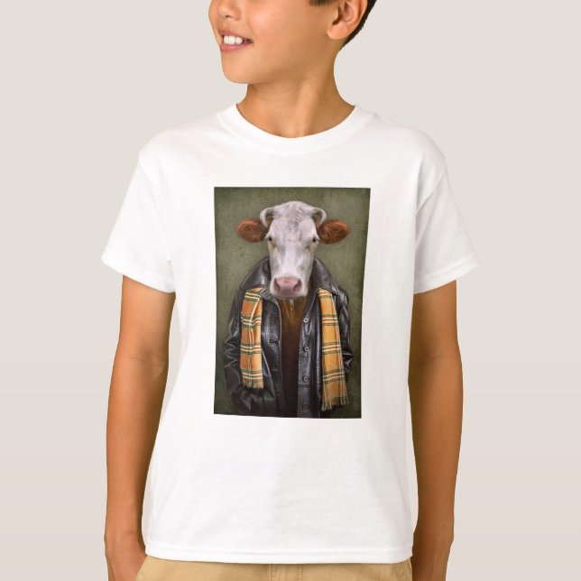 Camiseta Hombre de vaca (Anverso)
