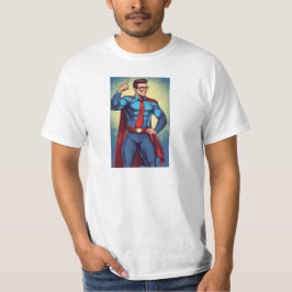 Camiseta "Hombre de vibraciones de acero"