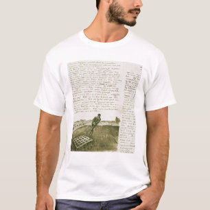 Camiseta Hombre de Vincent van Gogh el que tira de una