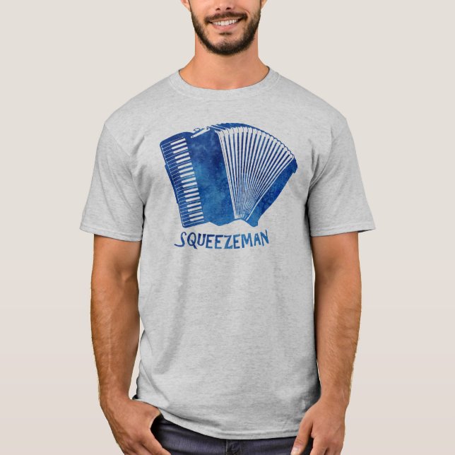 Camiseta Hombre del apretón (Anverso)