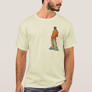 Camiseta Hombre del auricular de Hip Hop