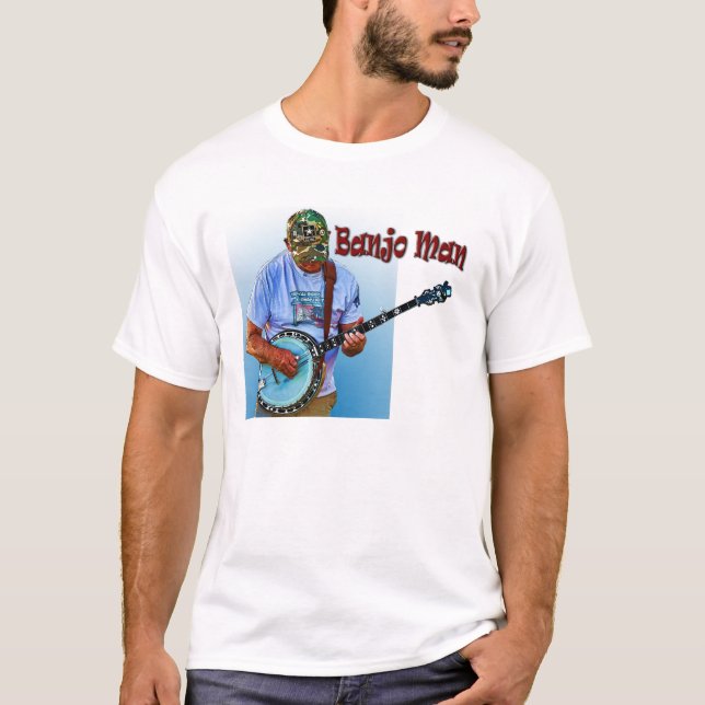 CAMISETA HOMBRE DEL BANJO (Anverso)