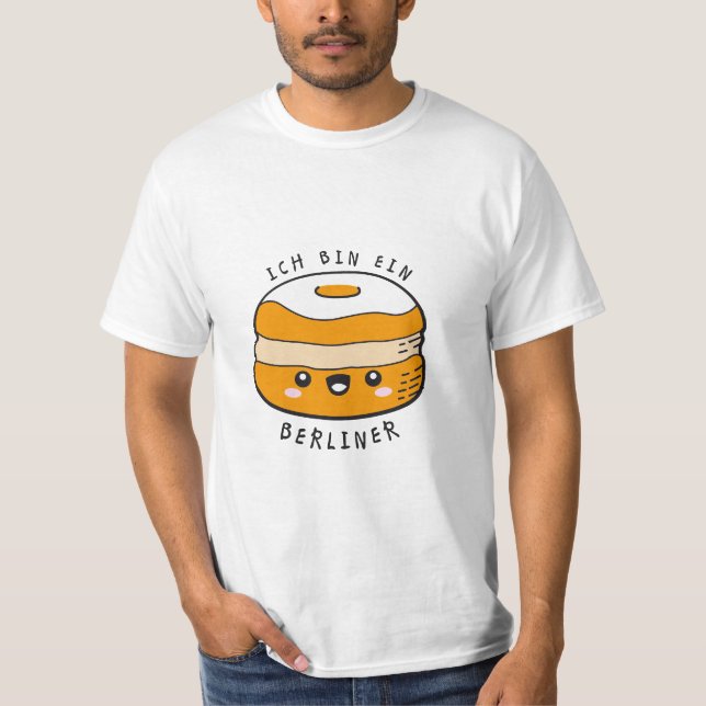 Camiseta Hombre del berlinés del ein del compartimiento de (Anverso)