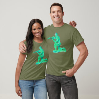 Camiseta Hombre del Ejército Verde