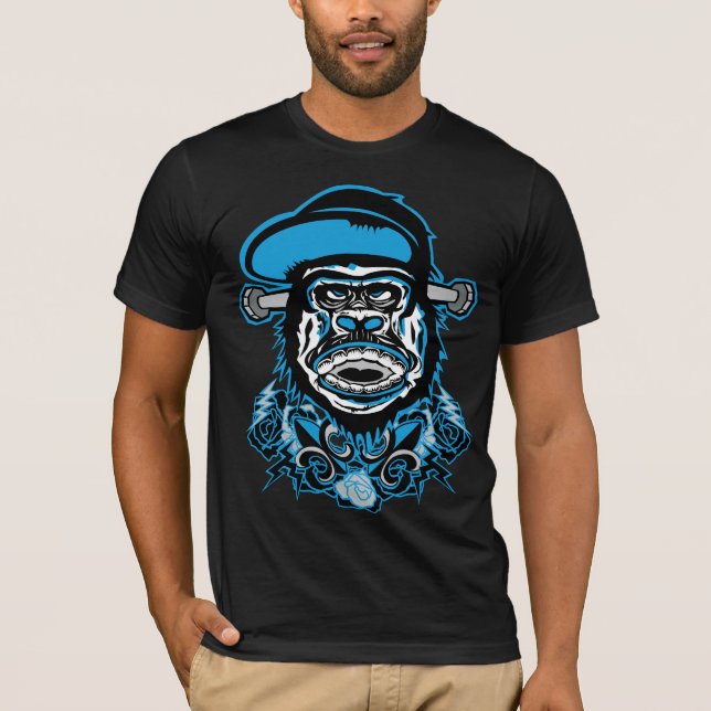 Camiseta Hombre del gorila (Anverso)