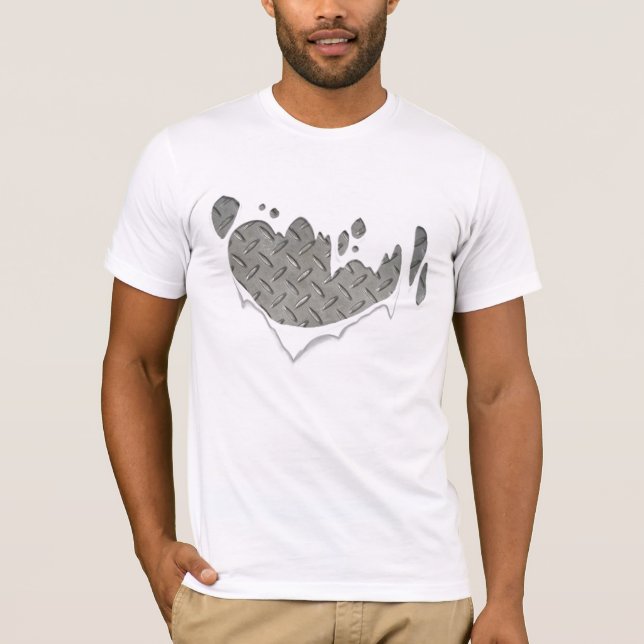 Camiseta hombre del hierro (Anverso)