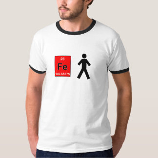 Camiseta hombre del hierro (símbolos, millas)