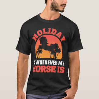 Camiseta Hombre del instructor de equitación