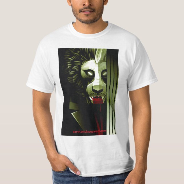 Camiseta Hombre del león de James Turner (Anverso)