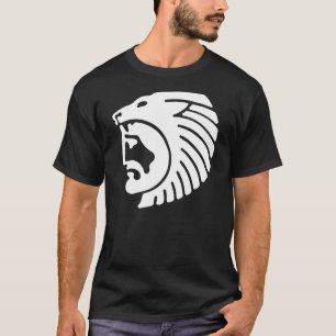 Camiseta Hombre del león, diseño griego del alivio
