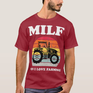Camiseta Hombre del MILF me encanta el funerario agricultor