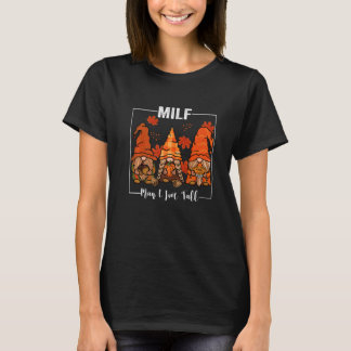Camiseta Hombre del MILF que amo a los gnomos caídos 2