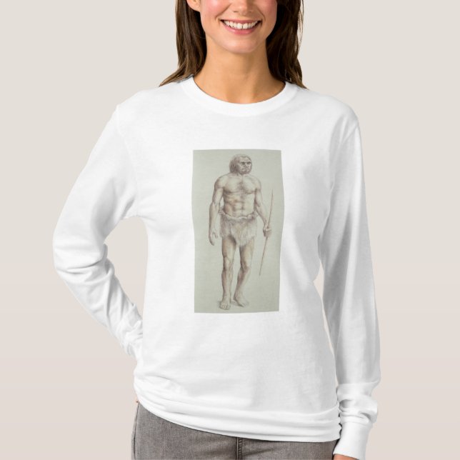 Camiseta Hombre del Neanderthal (Anverso)