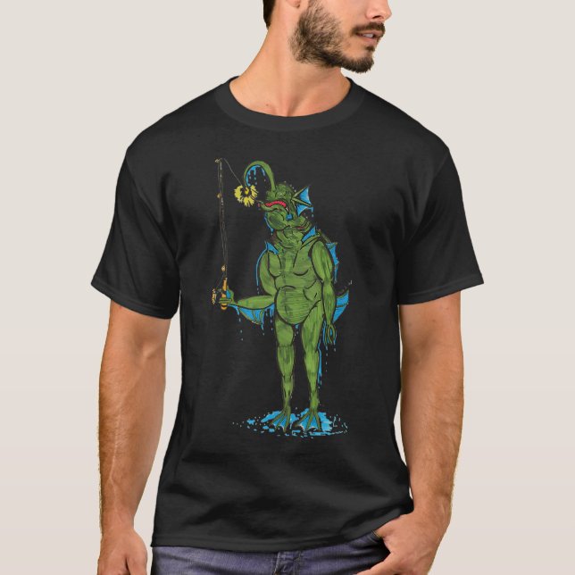 Camiseta Hombre del Océano. (Anverso)