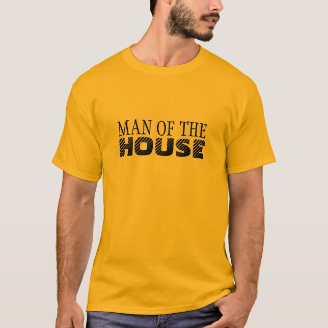 Camiseta HOMBRE DEL Personalizar DE LA CASA (Anverso)