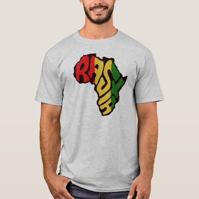 Camiseta Hombre del rasta del reggae de Cori Reith Rasta (Anverso)
