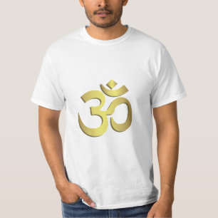 Camiseta Hombre del símbolo de la yoga de OM (Aum) Namaste